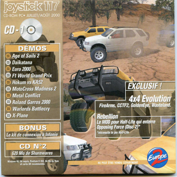 Première page de joystick numerocd117