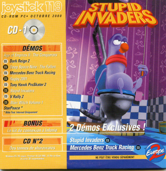 Première page de joystick numerocd119