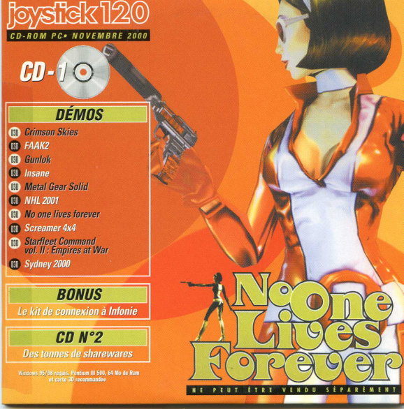 Première page de joystick numerocd120