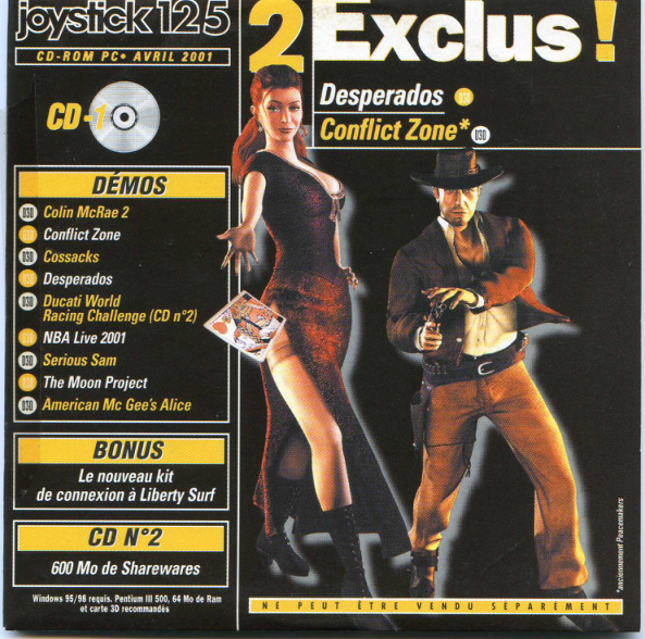 Première page de joystick numerocd125