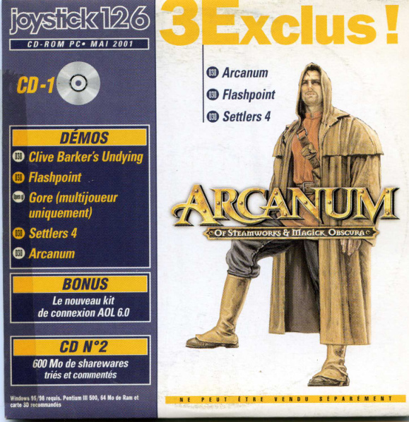 Première page de joystick numerocd126