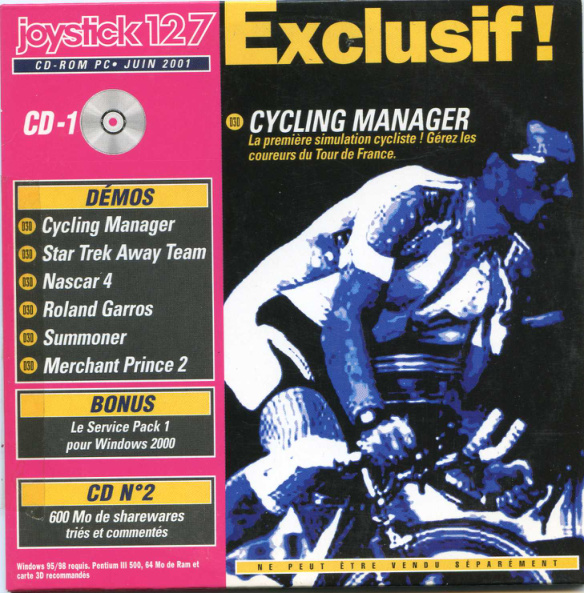 Première page de joystick numerocd127