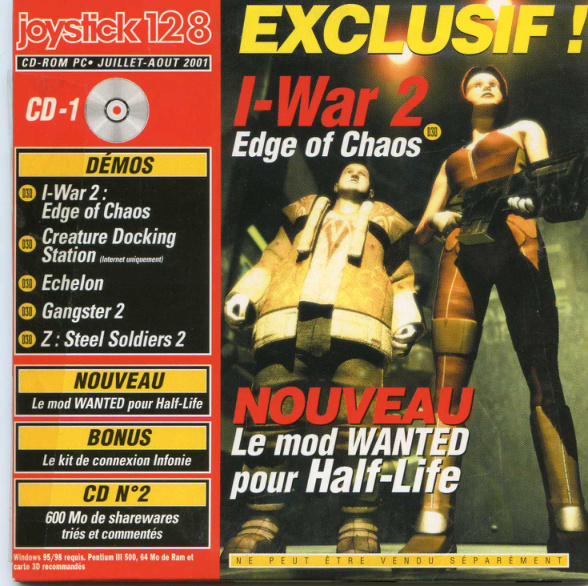 Première page de joystick numerocd128