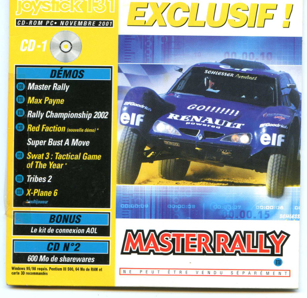 Première page de joystick numerocd131