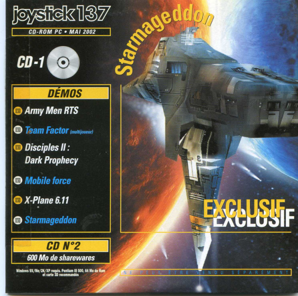 Première page de joystick numerocd137