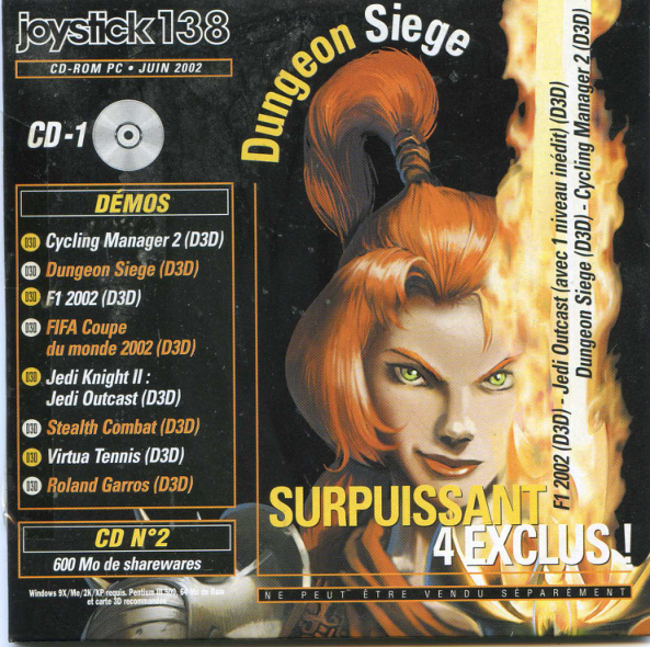 Première page de joystick numerocd138