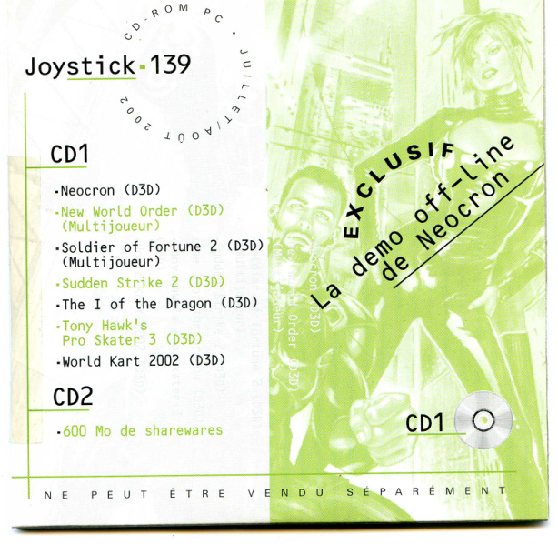 Première page de joystick numerocd139