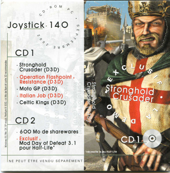 Première page de joystick numerocd140