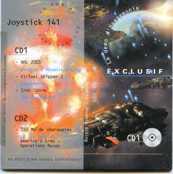 Première page de joystick numerocd141