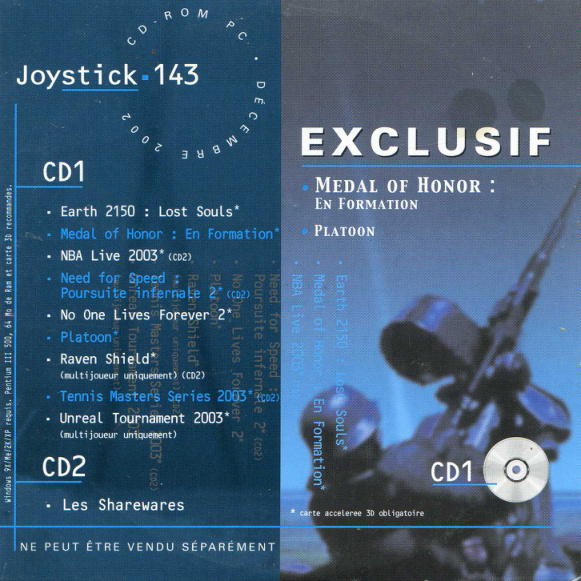 Première page de joystick numerocd143