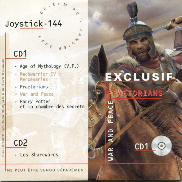 Première page de joystick numerocd144