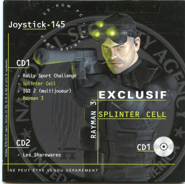 Première page de joystick numerocd145