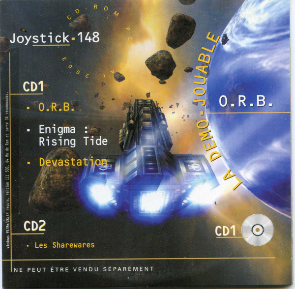 Première page de joystick numerocd148