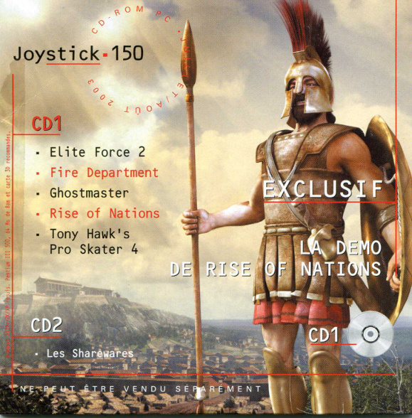 Première page de joystick numerocd150