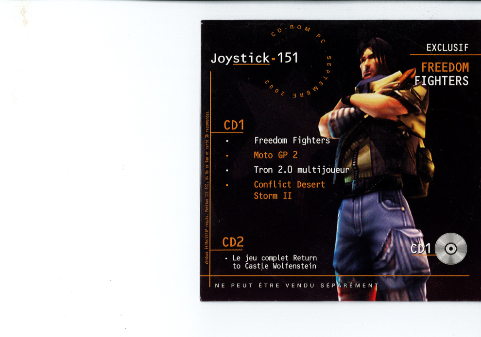 Première page de joystick numerocd151