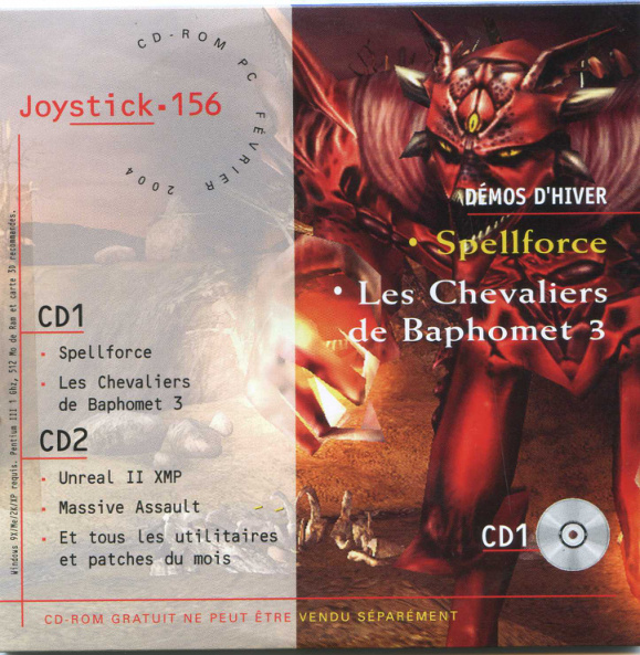 Première page de joystick numerocd156