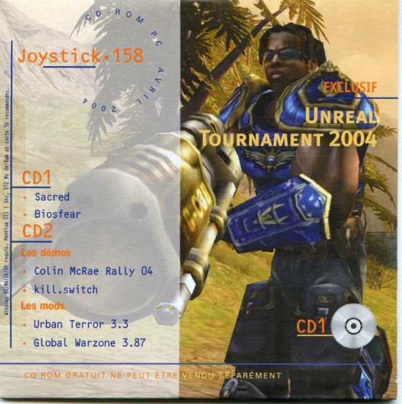Première page de joystick numerocd158