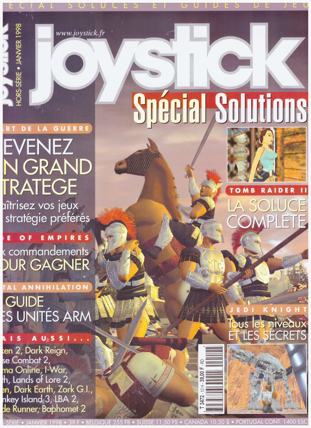 Première page de joystick numerohs12