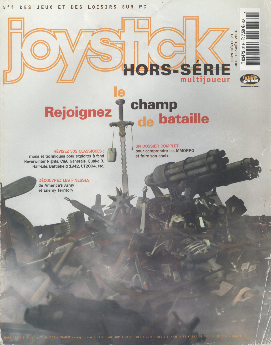 Première page de joystick numerohs21