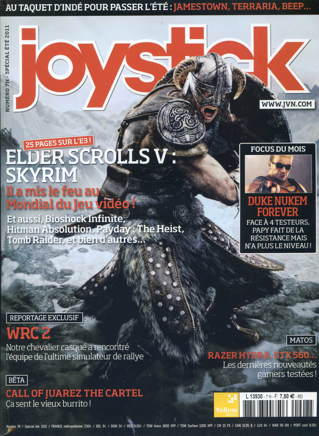 Première page de joystick numerohs29