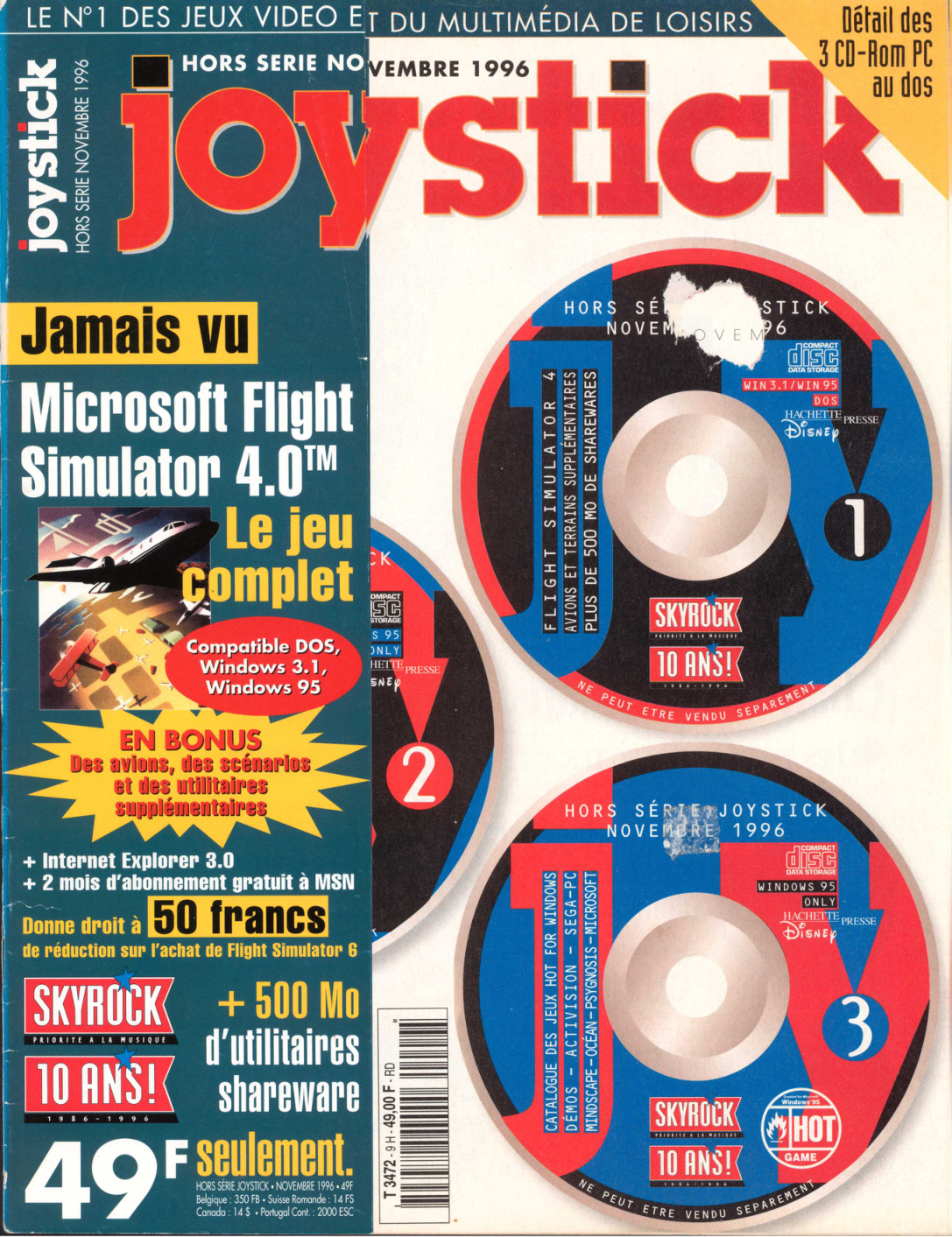 Première page de joystick numerohsa09