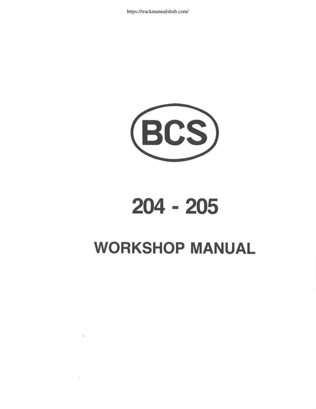Première page de 204-205 WSM