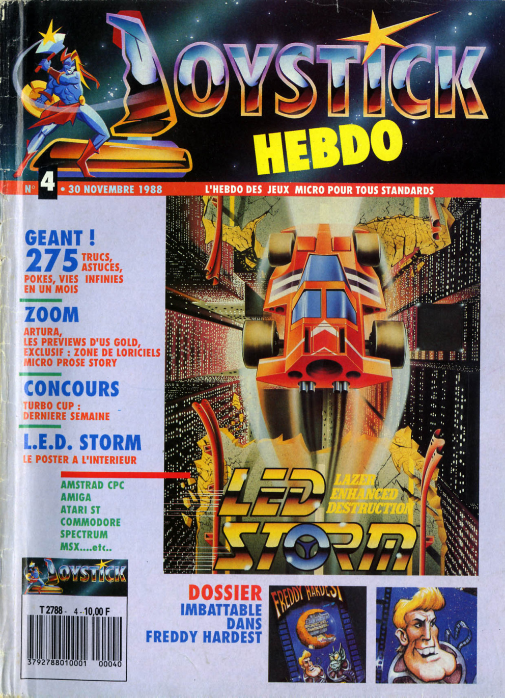 Première page de joystickhebdo numero04