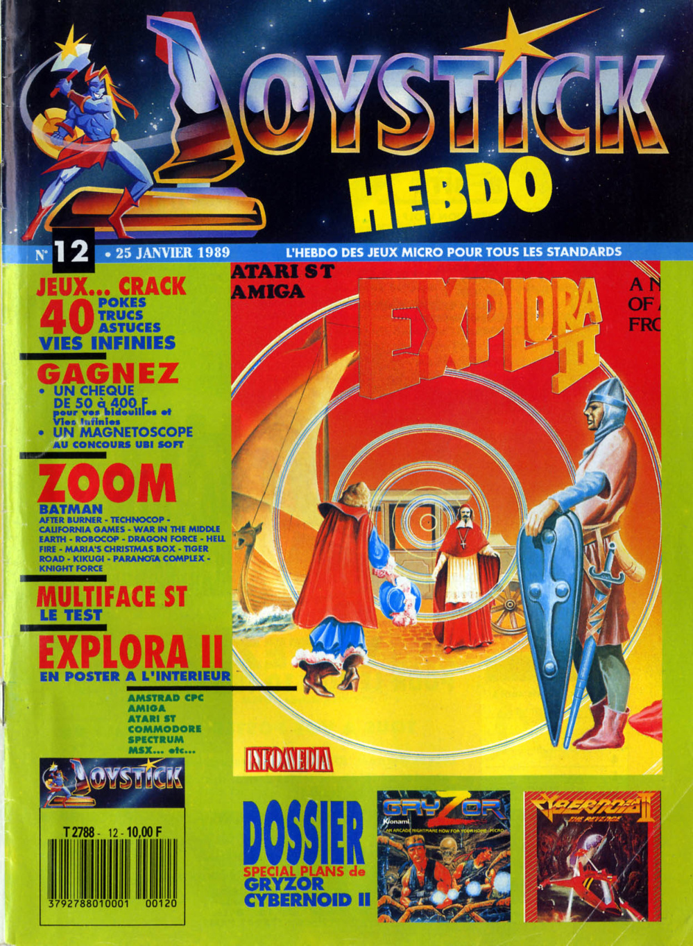 Première page de joystickhebdo numero12