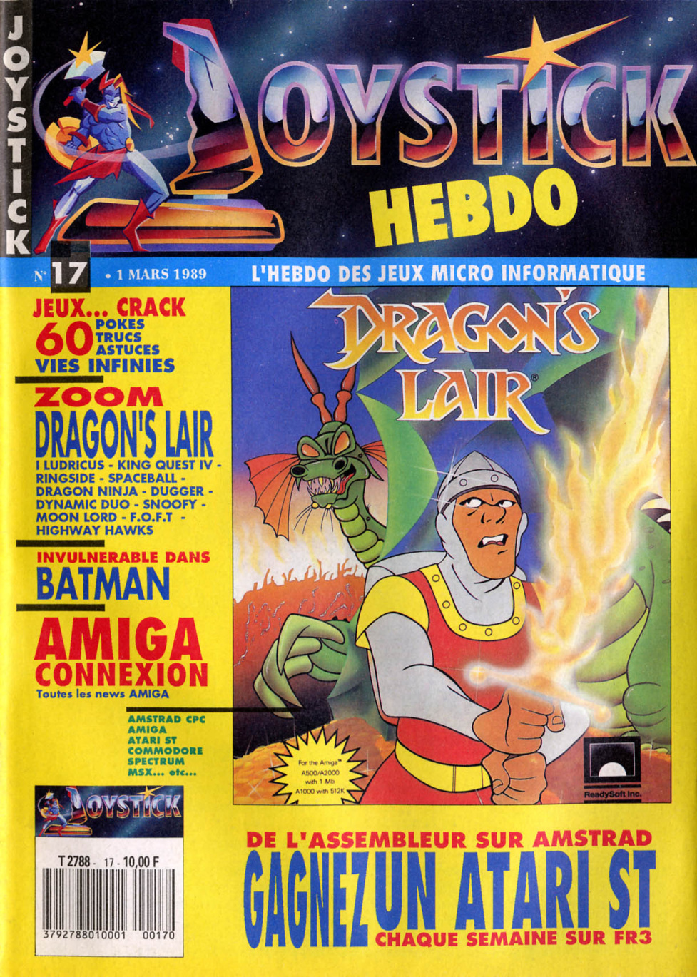 Première page de joystickhebdo numero17
