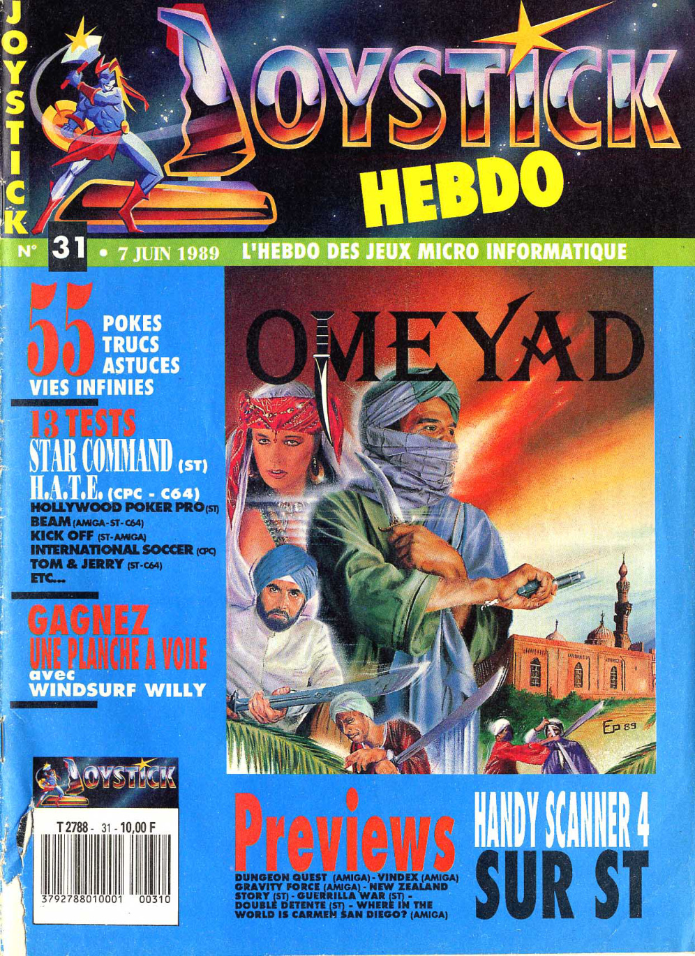 Première page de joystickhebdo numero31