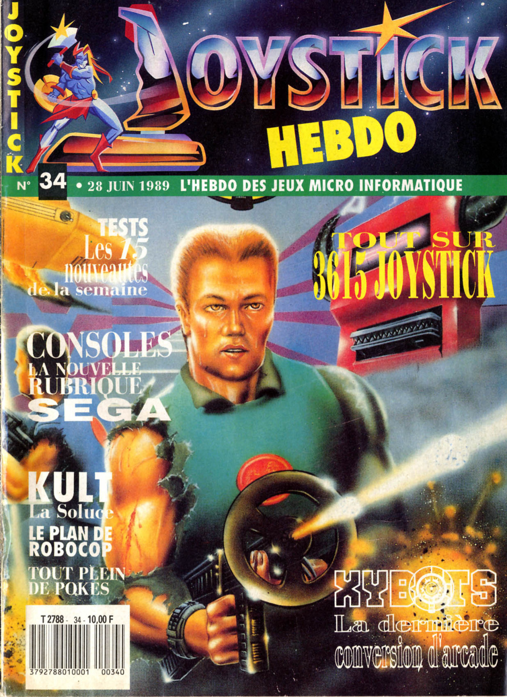 Première page de joystickhebdo numero34