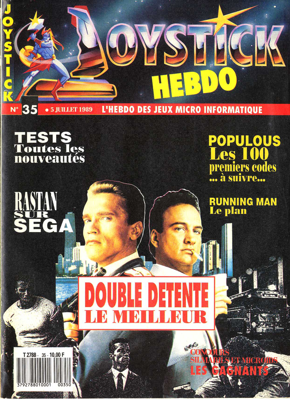Première page de joystickhebdo numero35