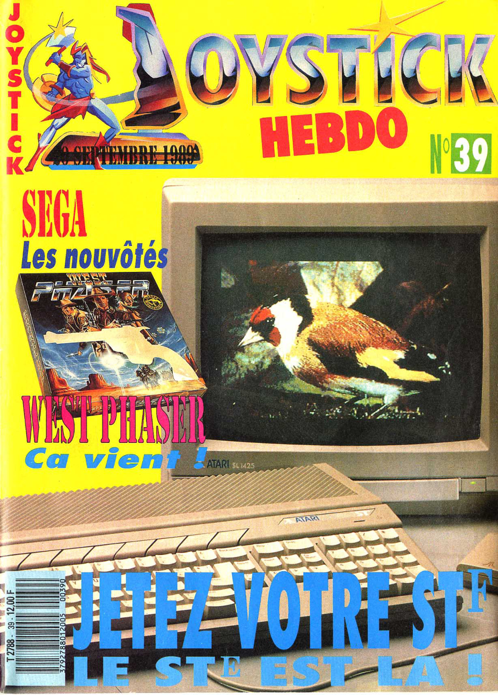 Première page de joystickhebdo numero39
