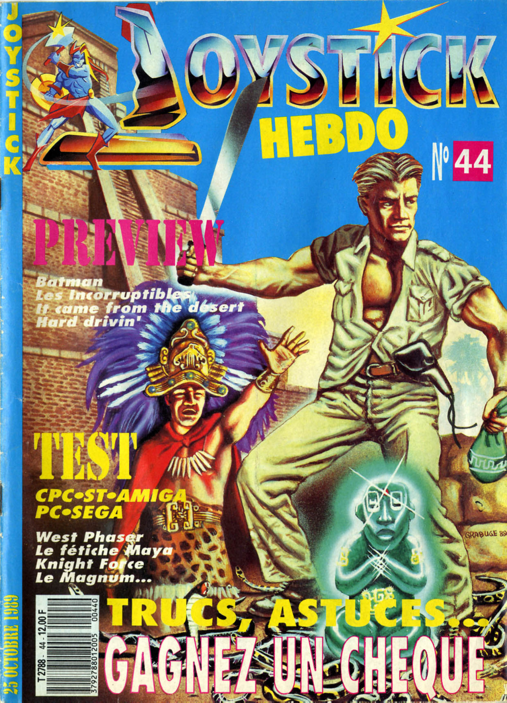 Première page de joystickhebdo numero44