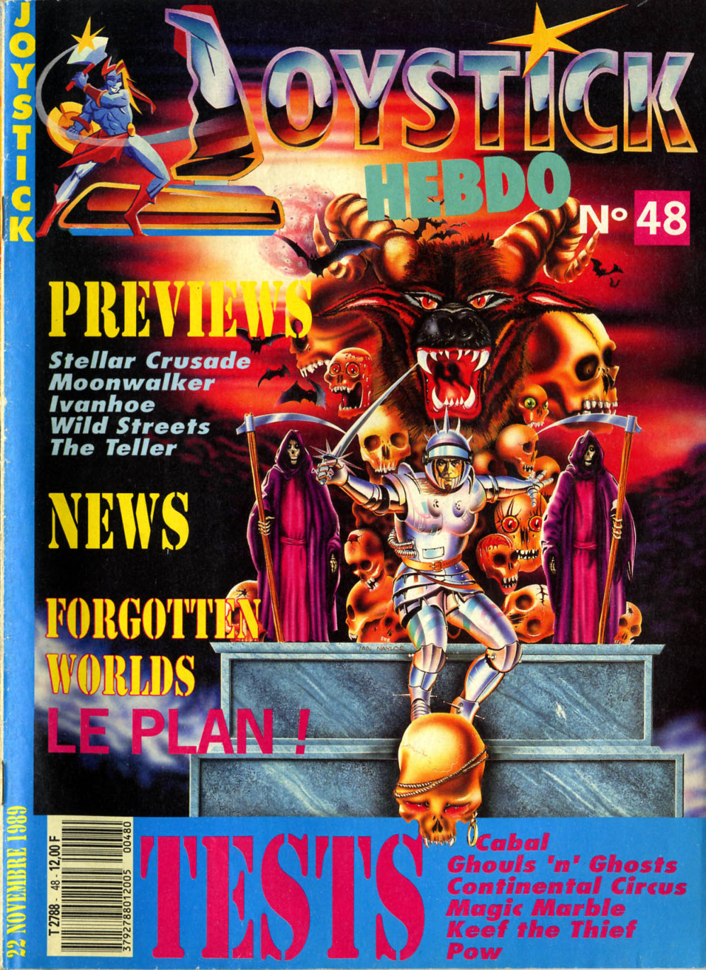 Première page de joystickhebdo numero48