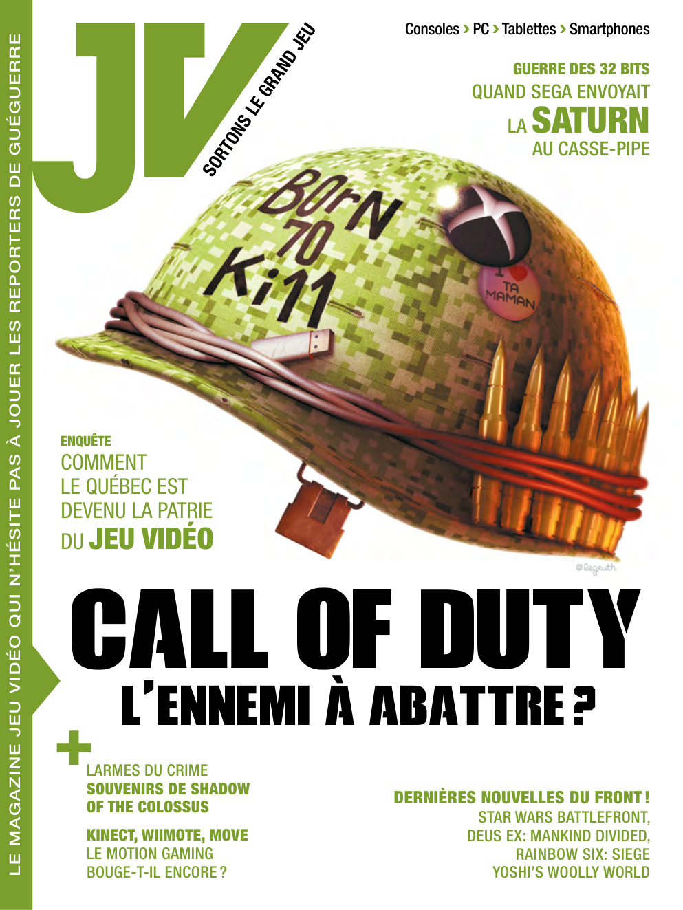 Première page de jv numero19