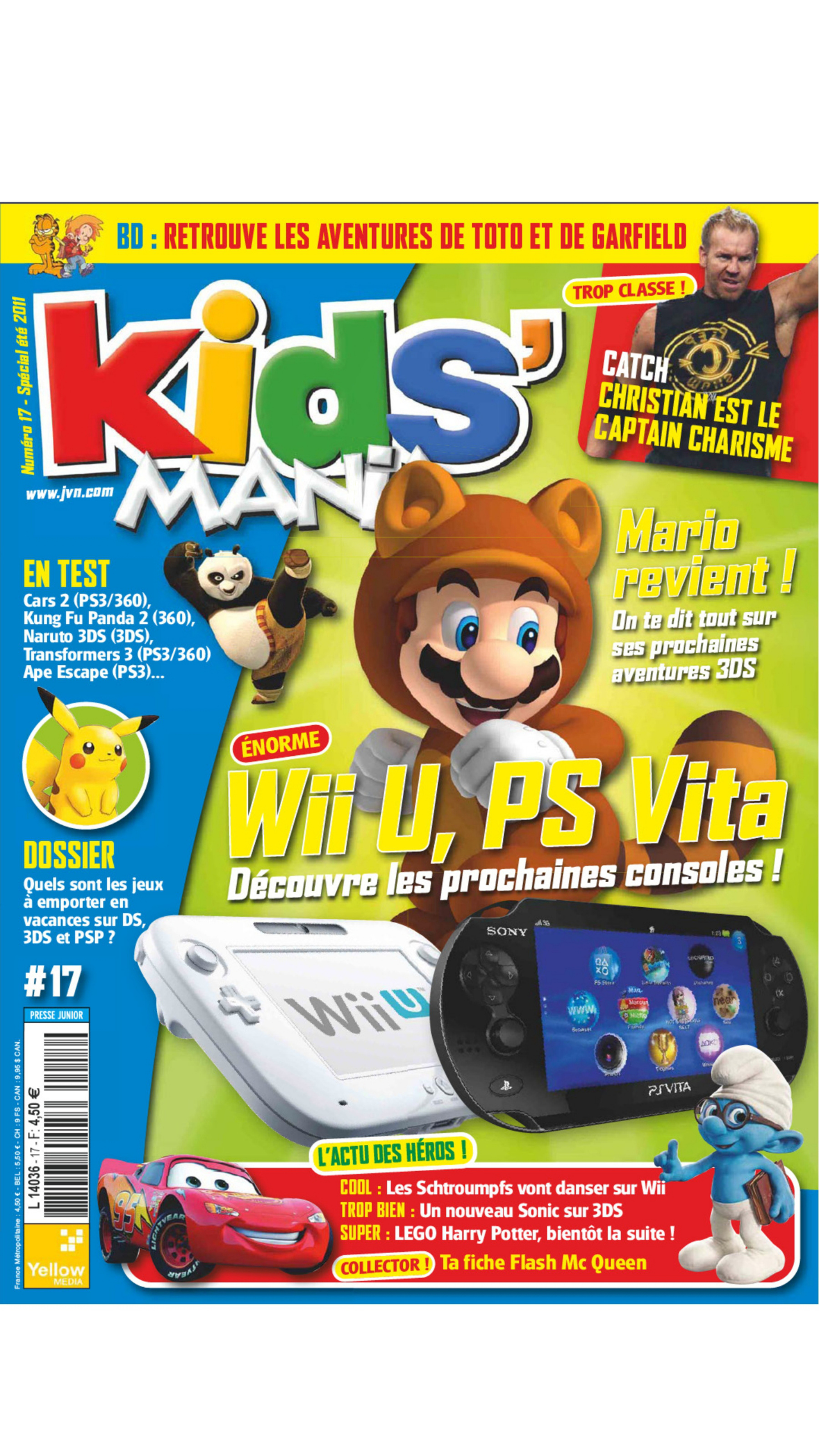 Première page de kidsmania numero17