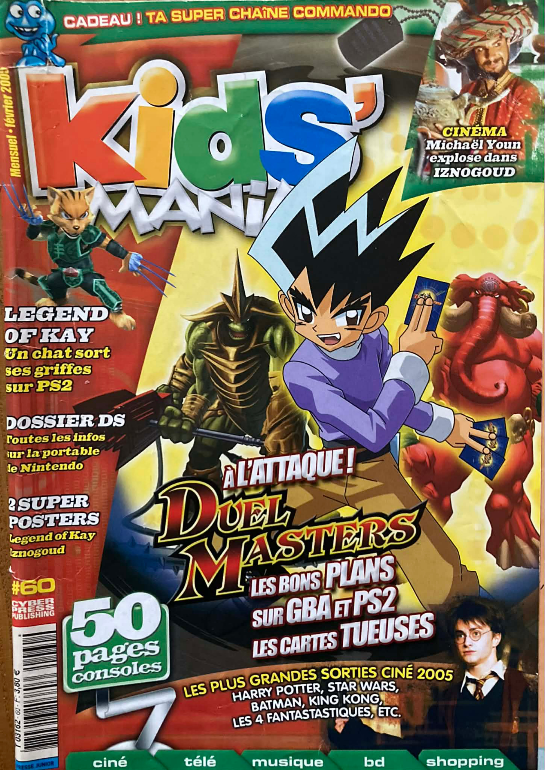 Première page de kidsmania numero60