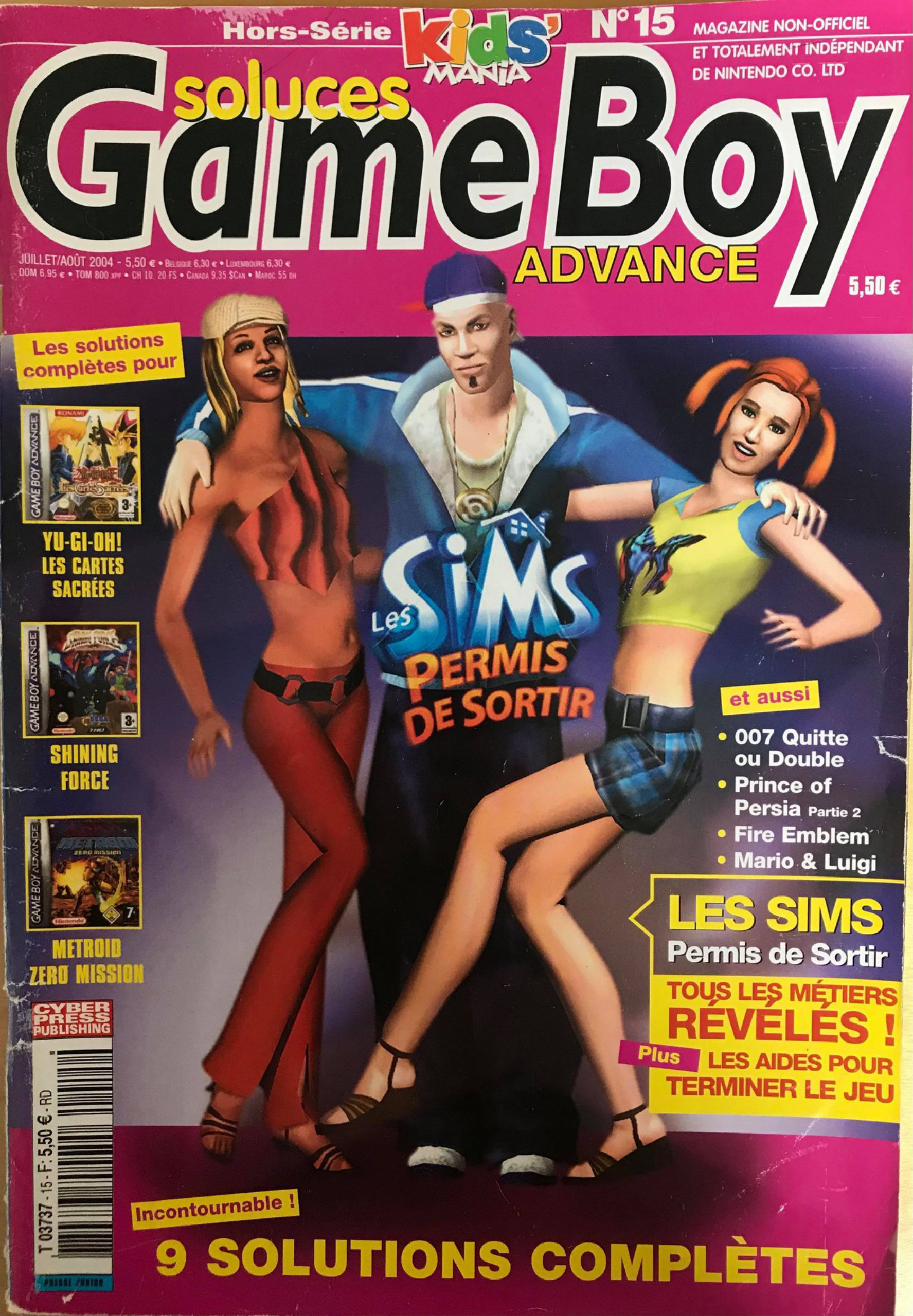 Première page de kidsmania numerohs15