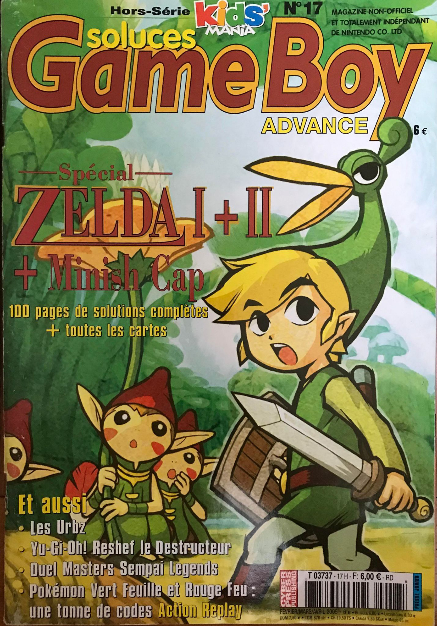 Première page de kidsmania numerohs17gameboy