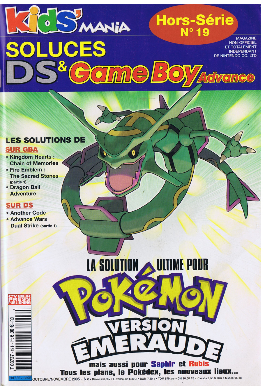 Première page de kidsmania numerohs19