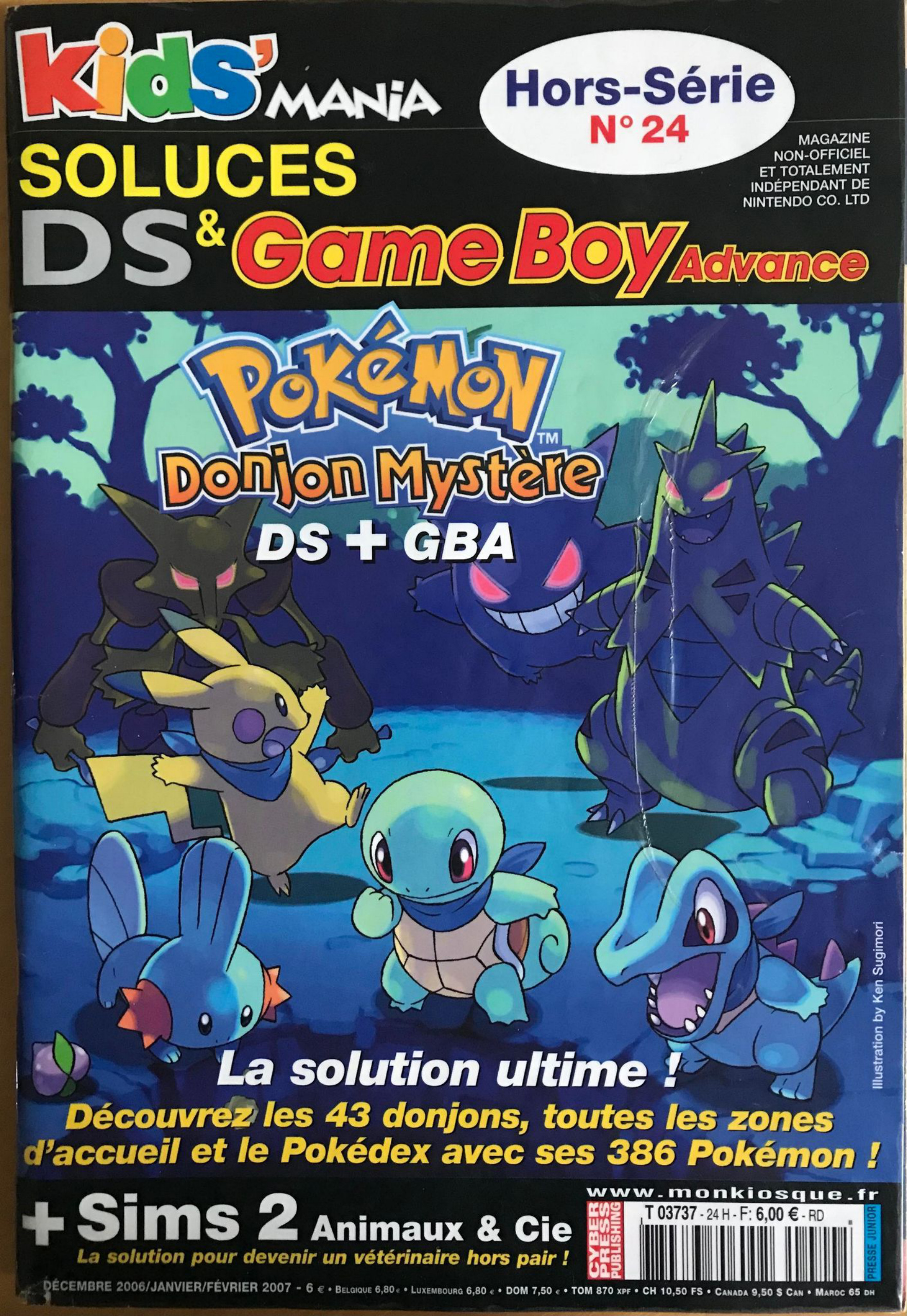 Première page de kidsmania numerohs24gameboy