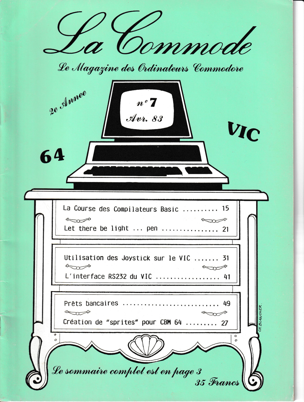 Première page de lacommode numero07