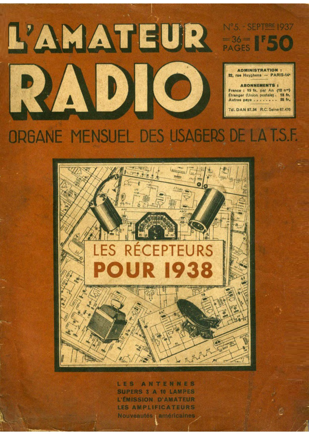 Première page de lamateurradio numero05