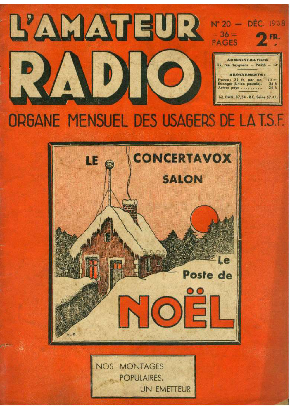 Première page de lamateurradio numero20