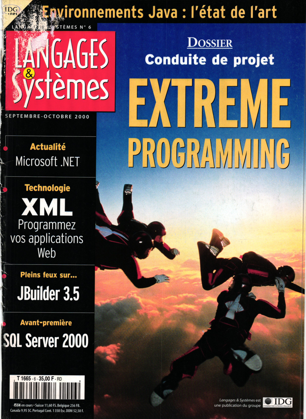 Première page de langagesetsystemes numero06