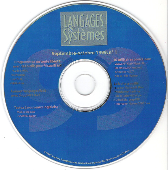Première page de langagesetsystemes numerocd01