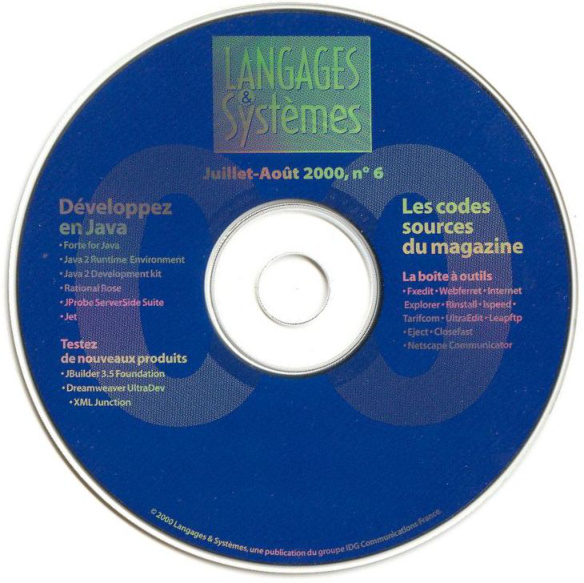 Première page de langagesetsystemes numerocd06