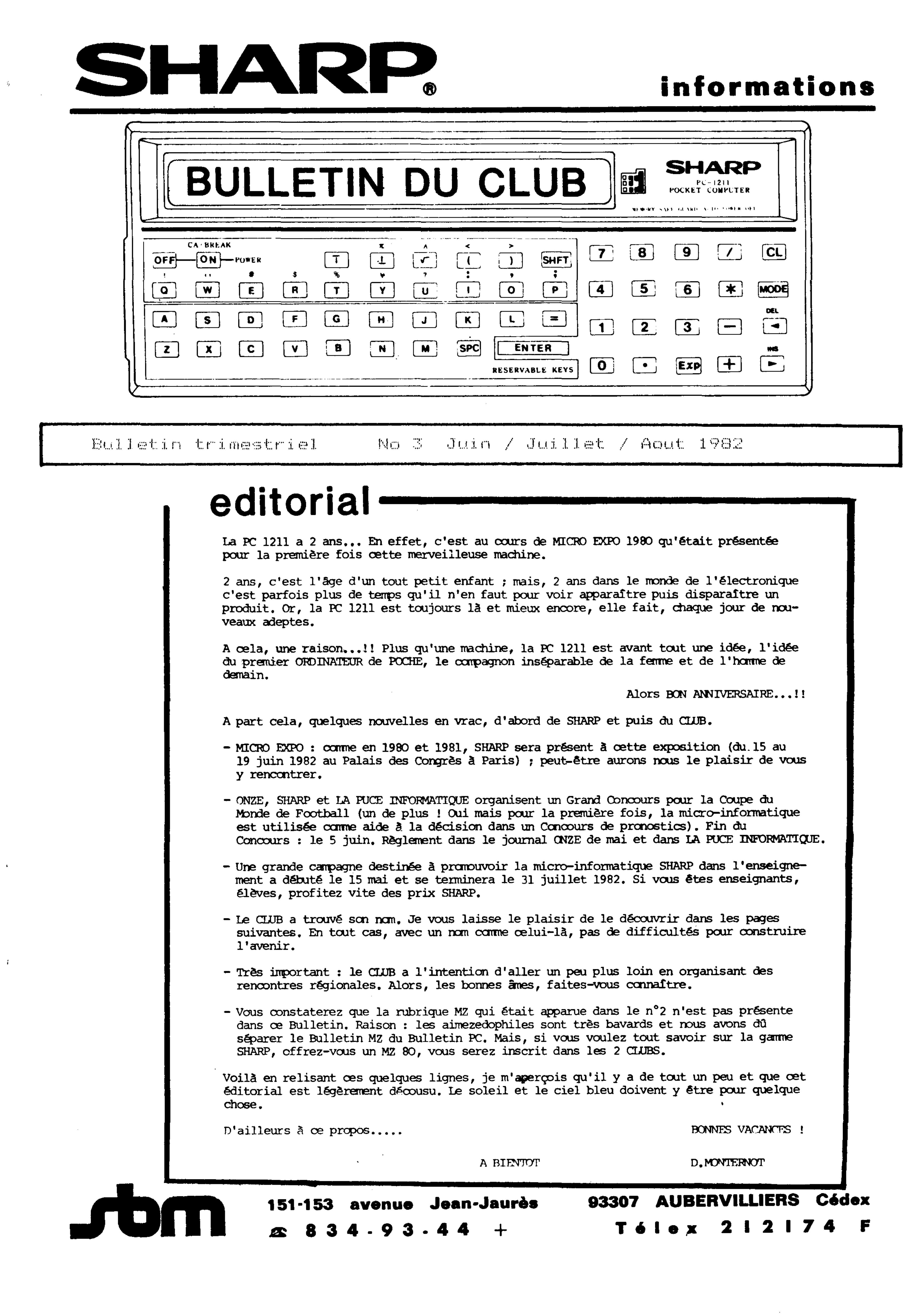 Première page de larevuedessharpentiers numero03