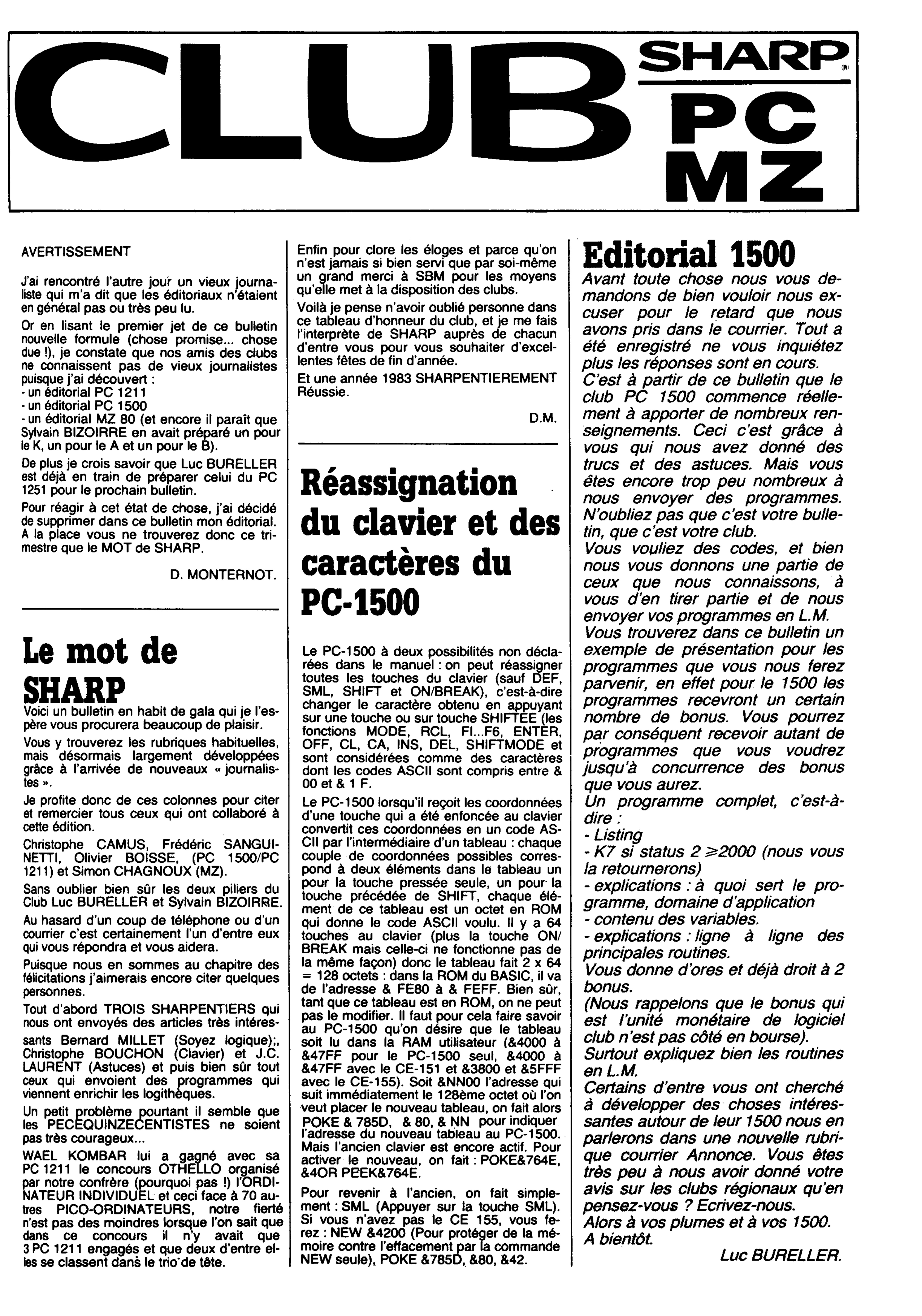 Première page de larevuedessharpentiers numero04